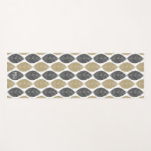 Yogmatte für Native Leaf Pattern Yogamatte (Vorderseite (Horizontal))