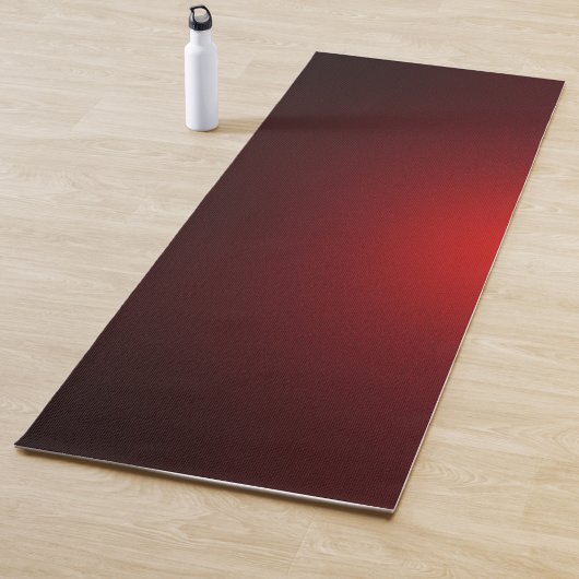 Yogmatte mit rotem und schwarzem Gradient Yogamatte