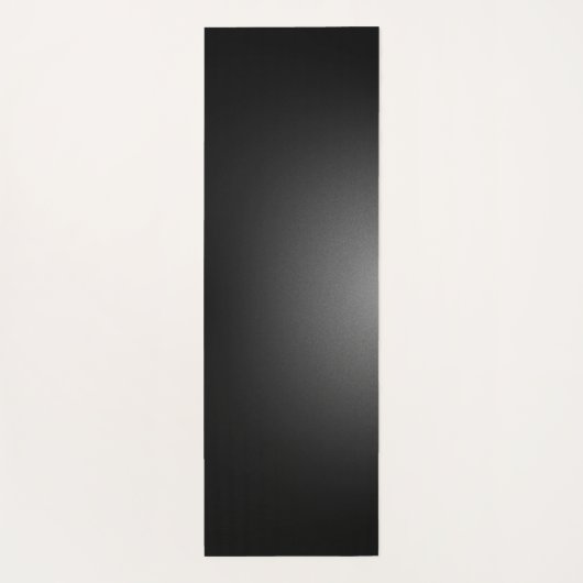 Yogmatte mit schwarzer Asche Yogamatte (Rückseite)