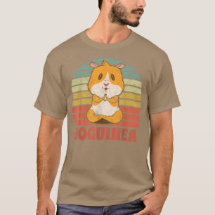 Yoguinea Niedliche Guinea Pig Rodent Pet Yoga Medi T-Shirt