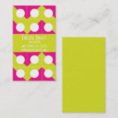Yogurt Loyalty Business Card gefroren Treuekarte (Vorne/Hinten)