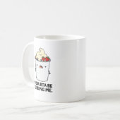 Yogurta, die mir den lustigen Yogurt Pun Kaffeetasse (Vorderseite Links)