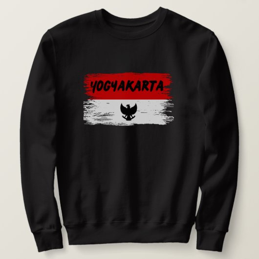 Yogyakarta Indonesien Sweatshirt (Design vorne)