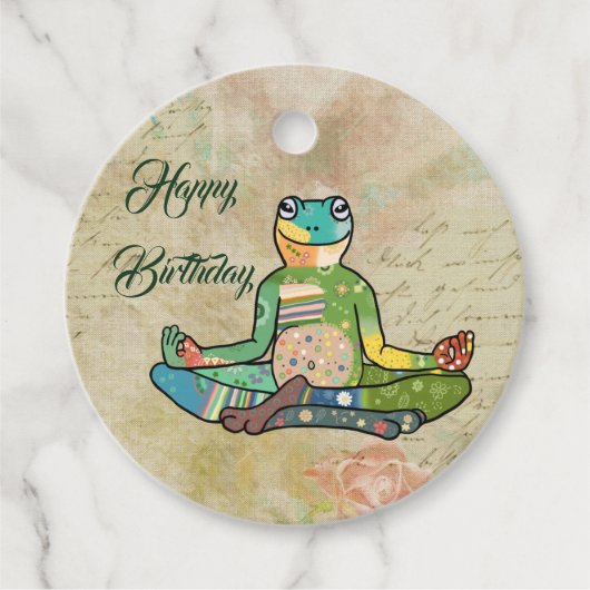 yogyfrosch geschenkanhänger (Vorderseite)