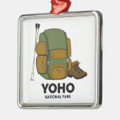 Yoho National Park Backpack Ornament Aus Metall (Links)