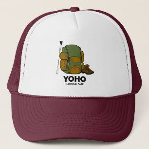 Yoho National Park Backpack Truckerkappe