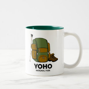 Yoho National Park Backpack Zweifarbige Tasse