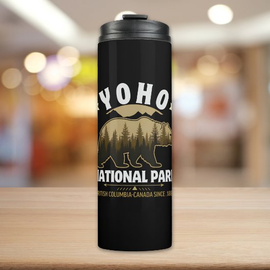 Yoho National Park Bear Design – British Columbia  Thermosbecher