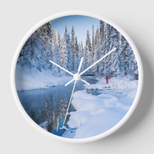 Yoho National Park, British Columbia, Kanada Uhr