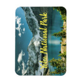 Yoho National Park, British Columbia stilisiert Magnet (Vertikal)