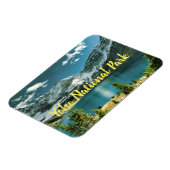 Yoho National Park, British Columbia stilisiert Magnet (Linke Seite)