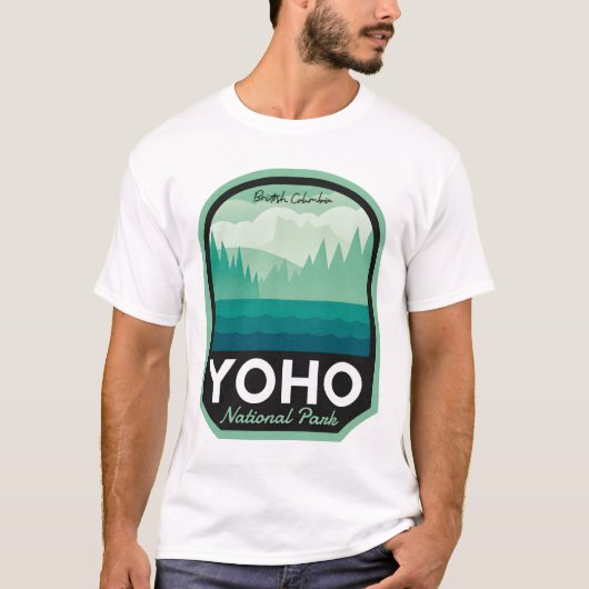 Yoho National Park British Columbia T-Shirt (Vorderseite)