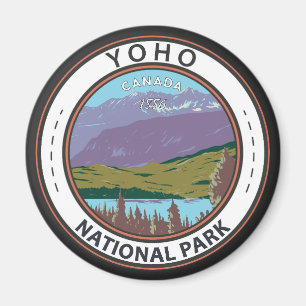 Yoho National Park Canada Abzeichen Magnet