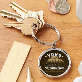 Yoho National Park Canada – Bear & Forest Landscap Schlüsselanhänger