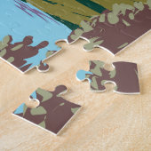 Yoho National Park Canada Travel Art Vintag Puzzle (Seite)