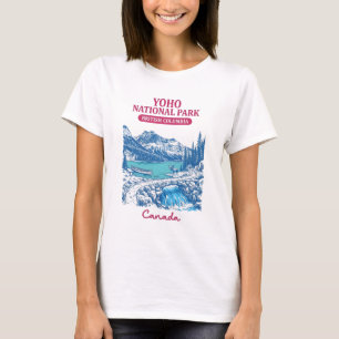 Yoho-Nationalpark BC Kanada Süße Pastell-Landschaf T-Shirt