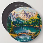 Yoho-Nationalpark Button (Vorne & Hinten)