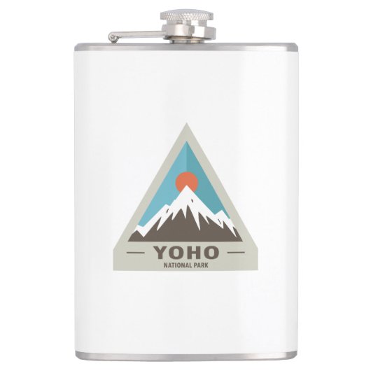 Yoho Nationalpark Flachmann (Vorderseite)