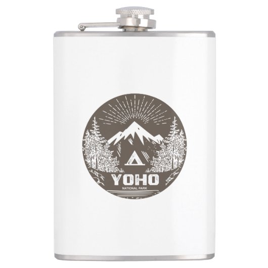 Yoho Nationalpark Flachmann (Vorderseite)