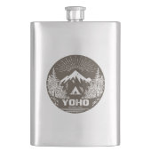 Yoho Nationalpark Flachmann (Vorderseite)