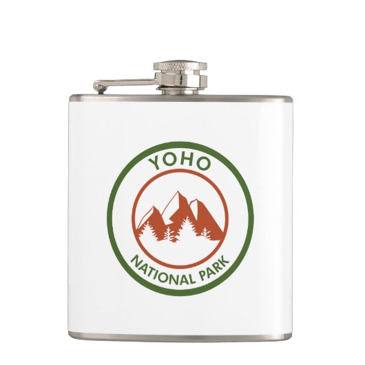 Yoho Nationalpark Flachmann (Vorderseite)