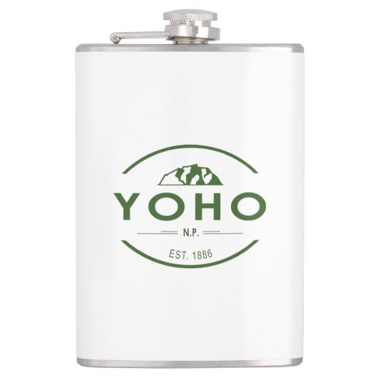 Yoho Nationalpark Flachmann (Vorderseite)