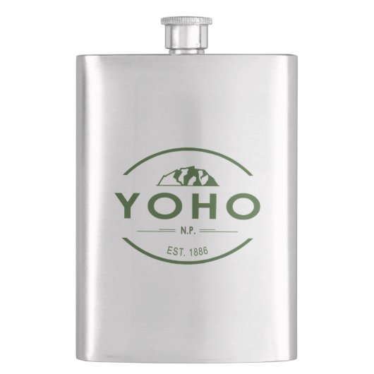 Yoho Nationalpark Flachmann (Vorderseite)