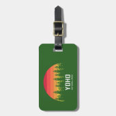 Yoho Nationalpark Gepäckanhänger (Vorderseite vertikal)