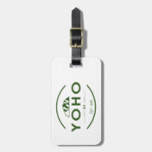 Yoho Nationalpark Gepäckanhänger (Vorderseite vertikal)