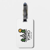 Yoho Nationalpark Gepäckanhänger (Rückseite vertikal)