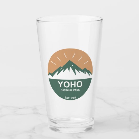 Yoho Nationalpark Glas (Vorderseite)