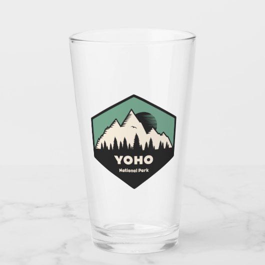 Yoho Nationalpark Glas (Vorderseite)