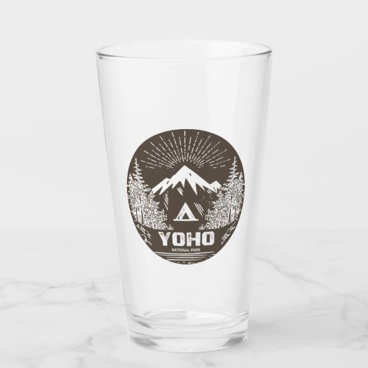 Yoho Nationalpark Glas (Vorderseite)