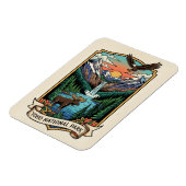 Yoho-Nationalpark Kanada Magnet (Linke Seite)