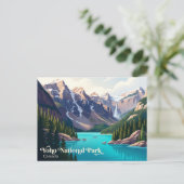 Yoho-Nationalpark Kanada Postkarte (Stehend Vorderseite)