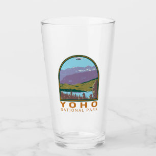 Yoho Nationalpark Kanada Reise Kunst Vintage Glas