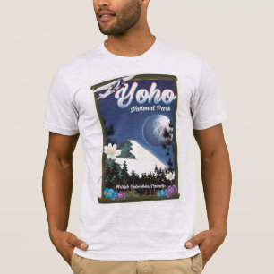 Yoho Nationalpark Kanada Vintage Reiseposter T-Shirt