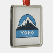 Yoho Nationalpark Ornament Aus Metall (Rechts)