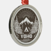 Yoho Nationalpark Ornament Aus Metall (Rechts)