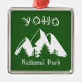 Yoho Nationalpark Ornament Aus Metall (Vorne)