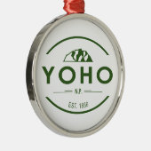 Yoho Nationalpark Ornament Aus Metall (Rechts)