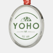 Yoho Nationalpark Ornament Aus Metall (Links)