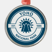 Yoho Nationalpark Ornament Aus Metall (Vorne)