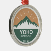 Yoho Nationalpark Ornament Aus Metall (Rechts)