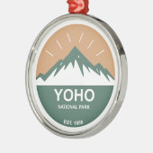 Yoho Nationalpark Ornament Aus Metall (Links)