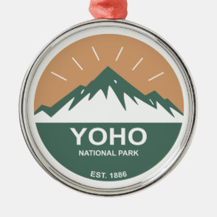 Yoho Nationalpark Ornament Aus Metall