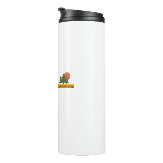 Yoho Nationalpark Pine Trees Sun Thermosbecher (Nach rechts gedreht)