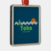 Yoho Nationalpark Retro Ornament Aus Metall (Rechts)