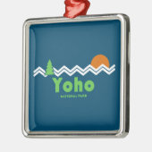 Yoho Nationalpark Retro Ornament Aus Metall (Links)