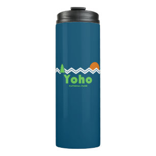 Yoho Nationalpark Retro Thermosbecher